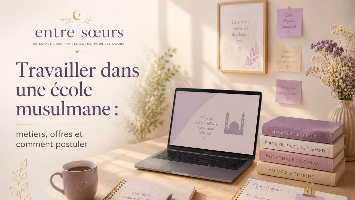 Travailler dans une école musulmane : métiers, offres et comment postuler
