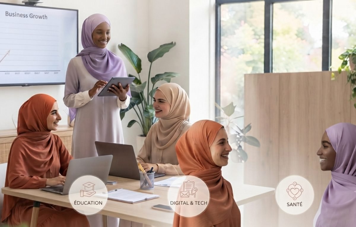 Les secteurs qui recrutent le plus les femmes voilées