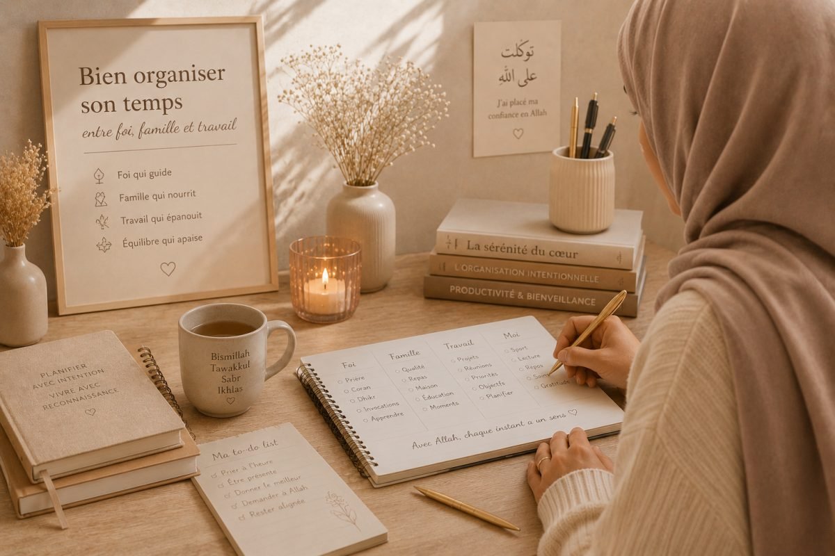 Bien organiser son temps entre foi, famille et travail