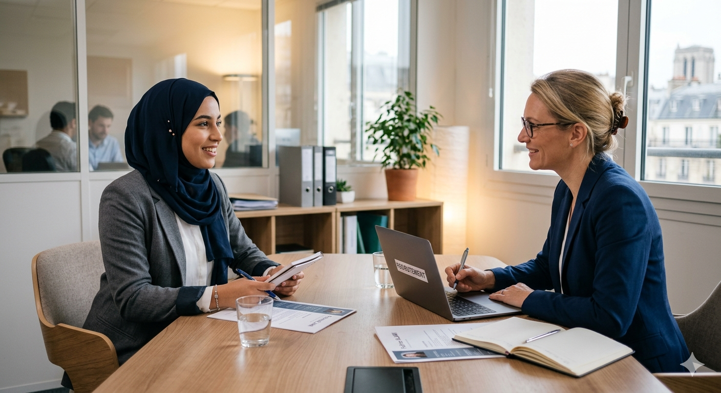 Réussir son entretien d'embauche avec le hijab