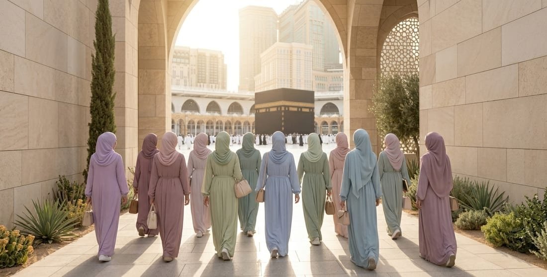 Boussole indiquant la direction de la Qibla vers La Mecque